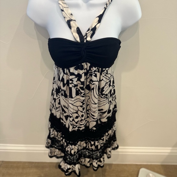 Bebe Black & White Dress - XS - Picture 11 of 13
